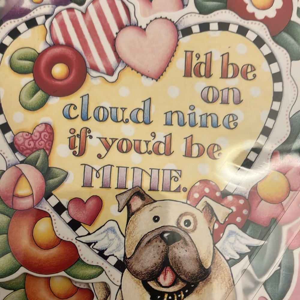 Mary Engelbreit 2 boxes valentines cards NIB I’d Be on Cloud Nine… - Picture 2 of 8
